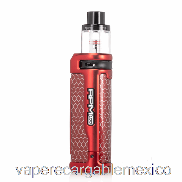Vape Recargable Smok Rpm 100 Pod Mod Kit Rojo Mate